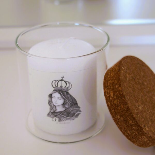 Bougie Blanche Madonuccia
