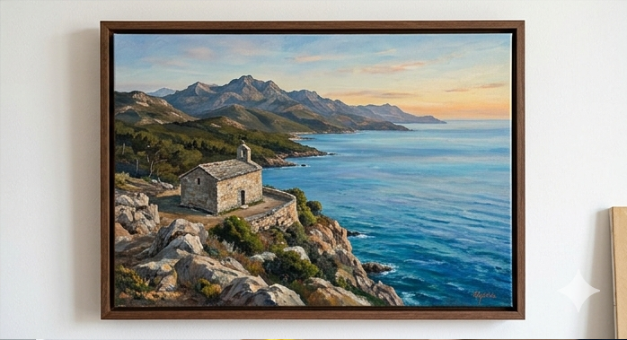 La maison sur la falaise